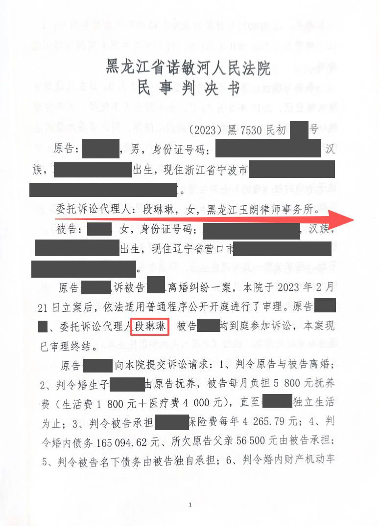 本案脱敏文书第1页